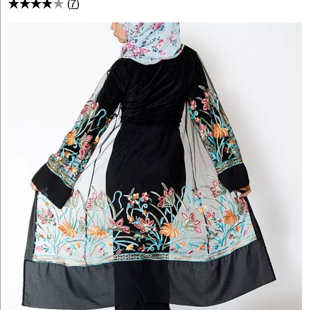 Urban Modesty mesh mid length cardigan